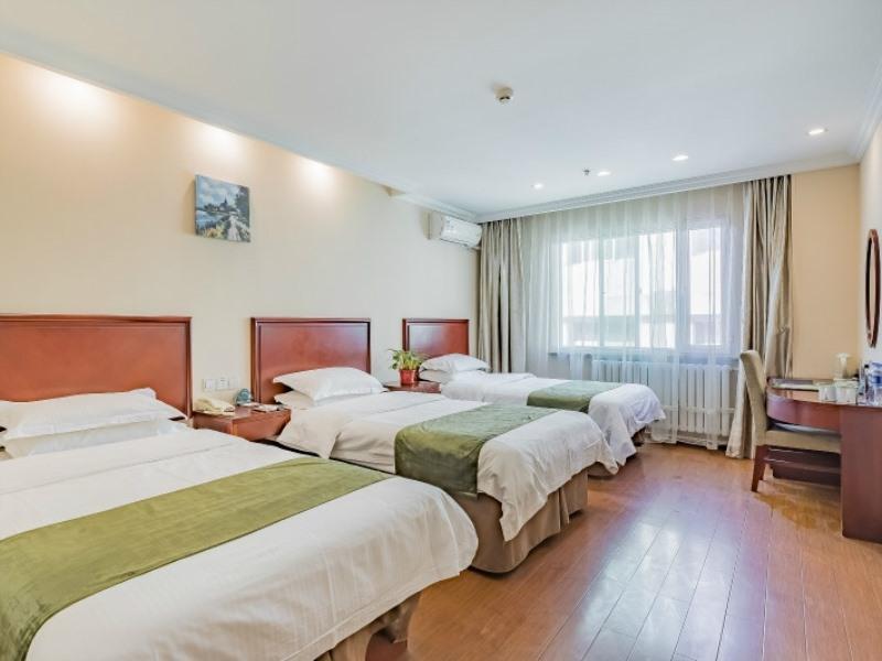 GreenTree Inn Beijing East Yizhuang District Second Kechuang Street Express Hotel Buitenkant foto