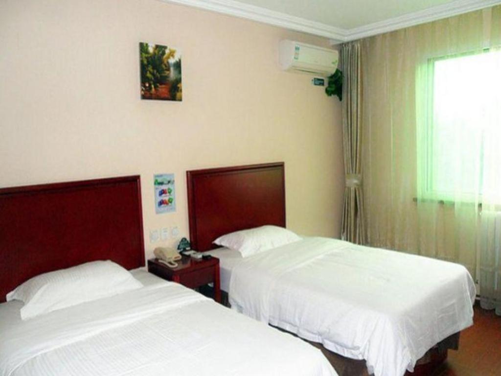 GreenTree Inn Beijing East Yizhuang District Second Kechuang Street Express Hotel Buitenkant foto
