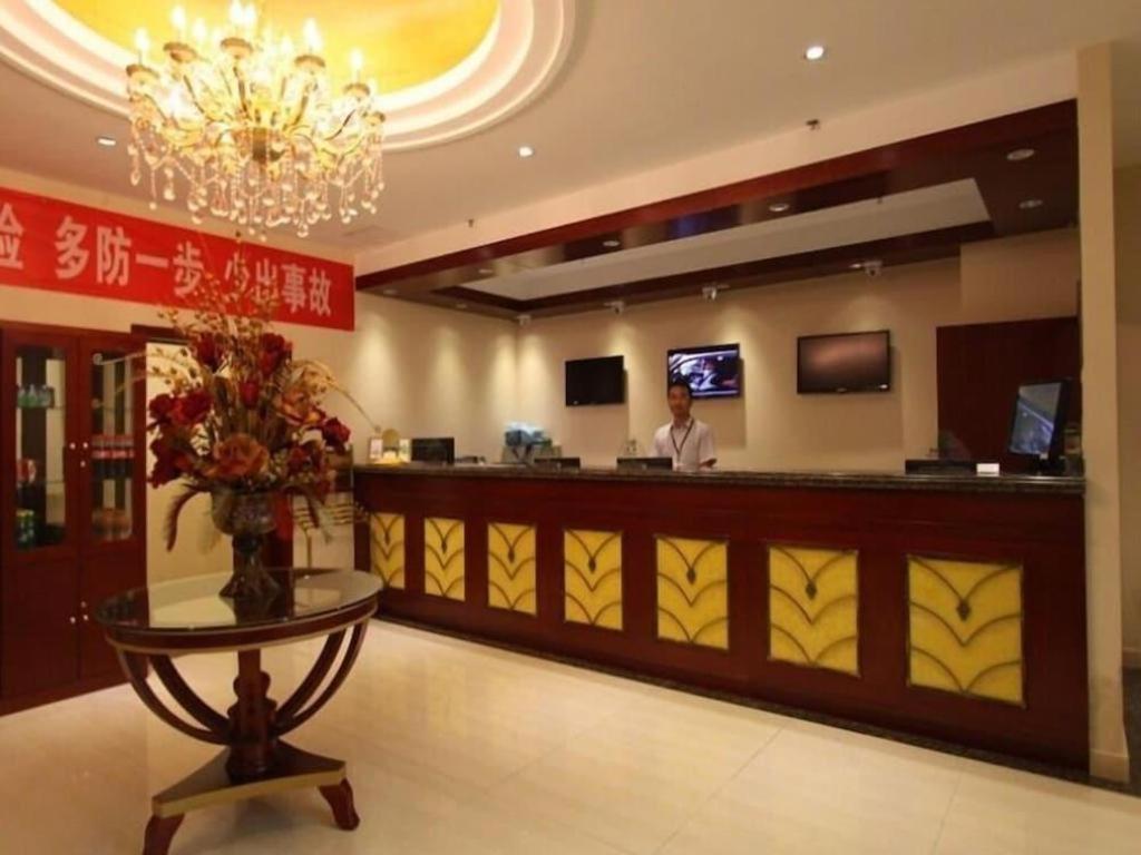GreenTree Inn Beijing East Yizhuang District Second Kechuang Street Express Hotel Buitenkant foto