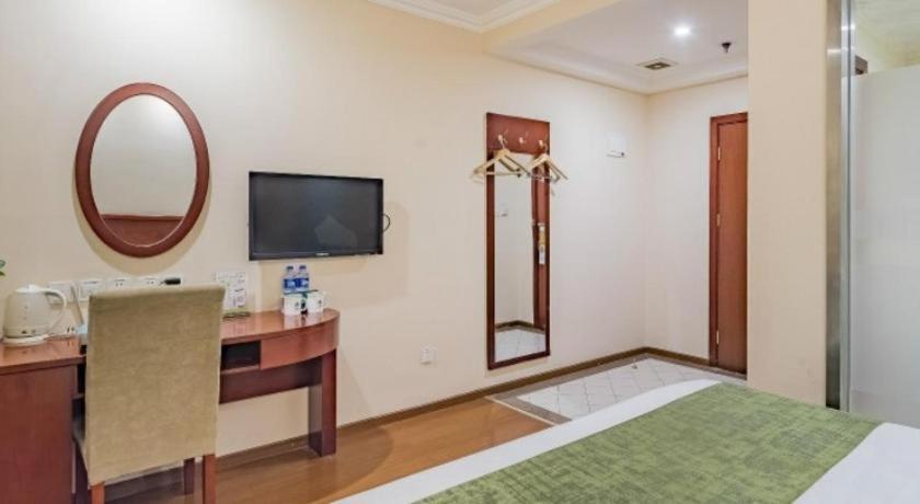 GreenTree Inn Beijing East Yizhuang District Second Kechuang Street Express Hotel Buitenkant foto