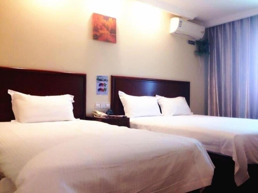 GreenTree Inn Beijing East Yizhuang District Second Kechuang Street Express Hotel Buitenkant foto