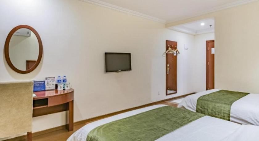 GreenTree Inn Beijing East Yizhuang District Second Kechuang Street Express Hotel Buitenkant foto