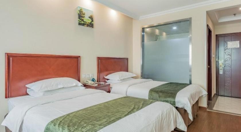 GreenTree Inn Beijing East Yizhuang District Second Kechuang Street Express Hotel Buitenkant foto