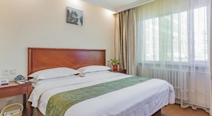 GreenTree Inn Beijing East Yizhuang District Second Kechuang Street Express Hotel Buitenkant foto
