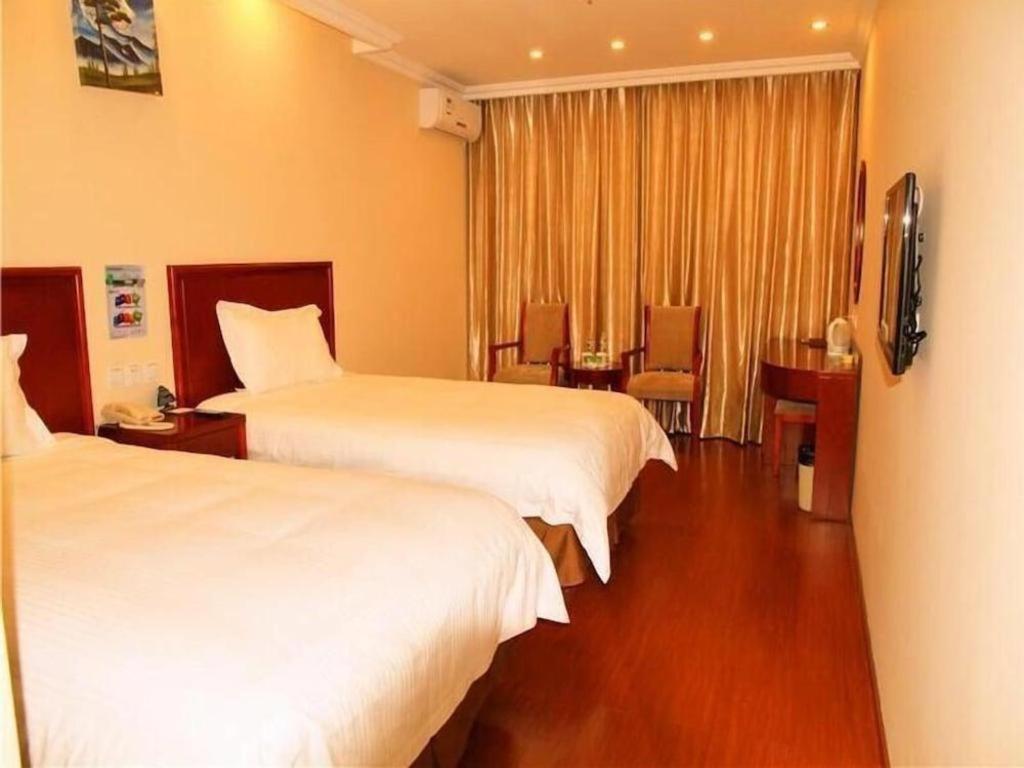 GreenTree Inn Beijing East Yizhuang District Second Kechuang Street Express Hotel Buitenkant foto