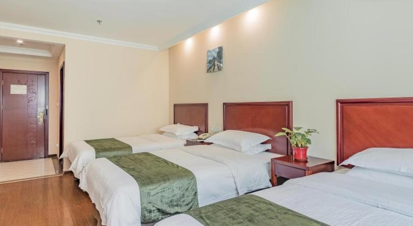 GreenTree Inn Beijing East Yizhuang District Second Kechuang Street Express Hotel Buitenkant foto