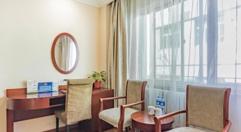 GreenTree Inn Beijing East Yizhuang District Second Kechuang Street Express Hotel Buitenkant foto