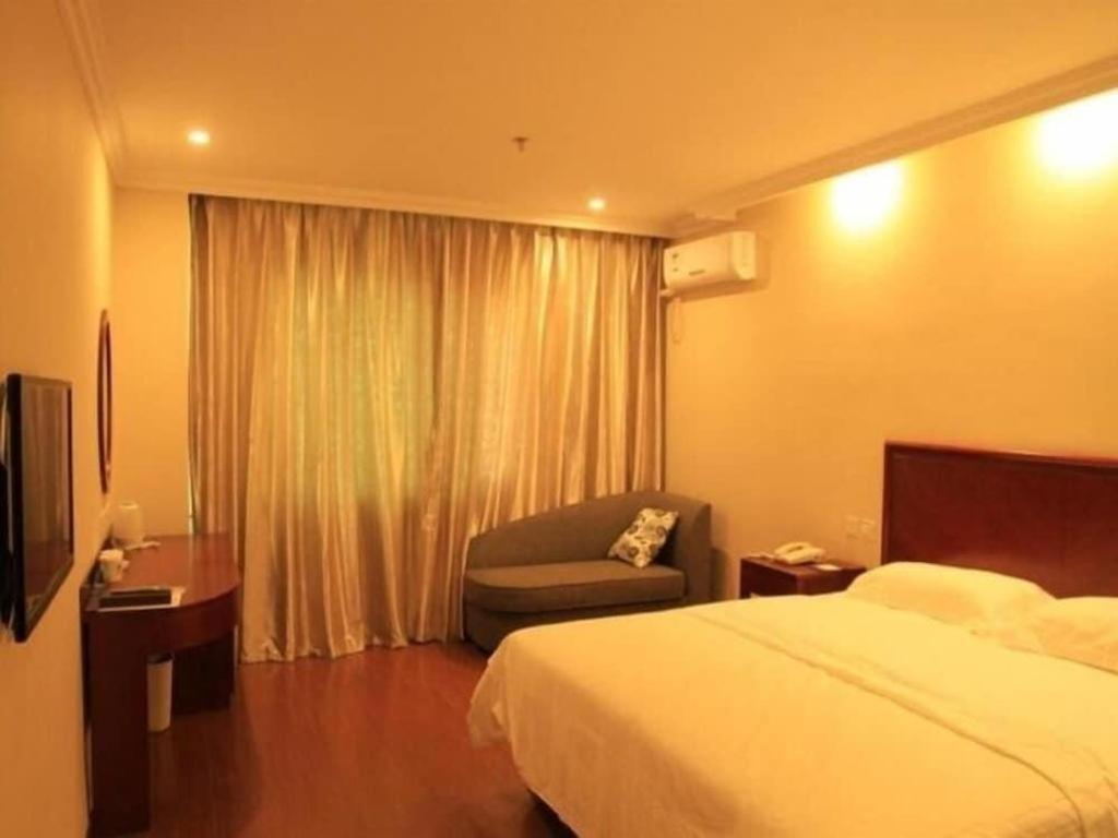 GreenTree Inn Beijing East Yizhuang District Second Kechuang Street Express Hotel Buitenkant foto